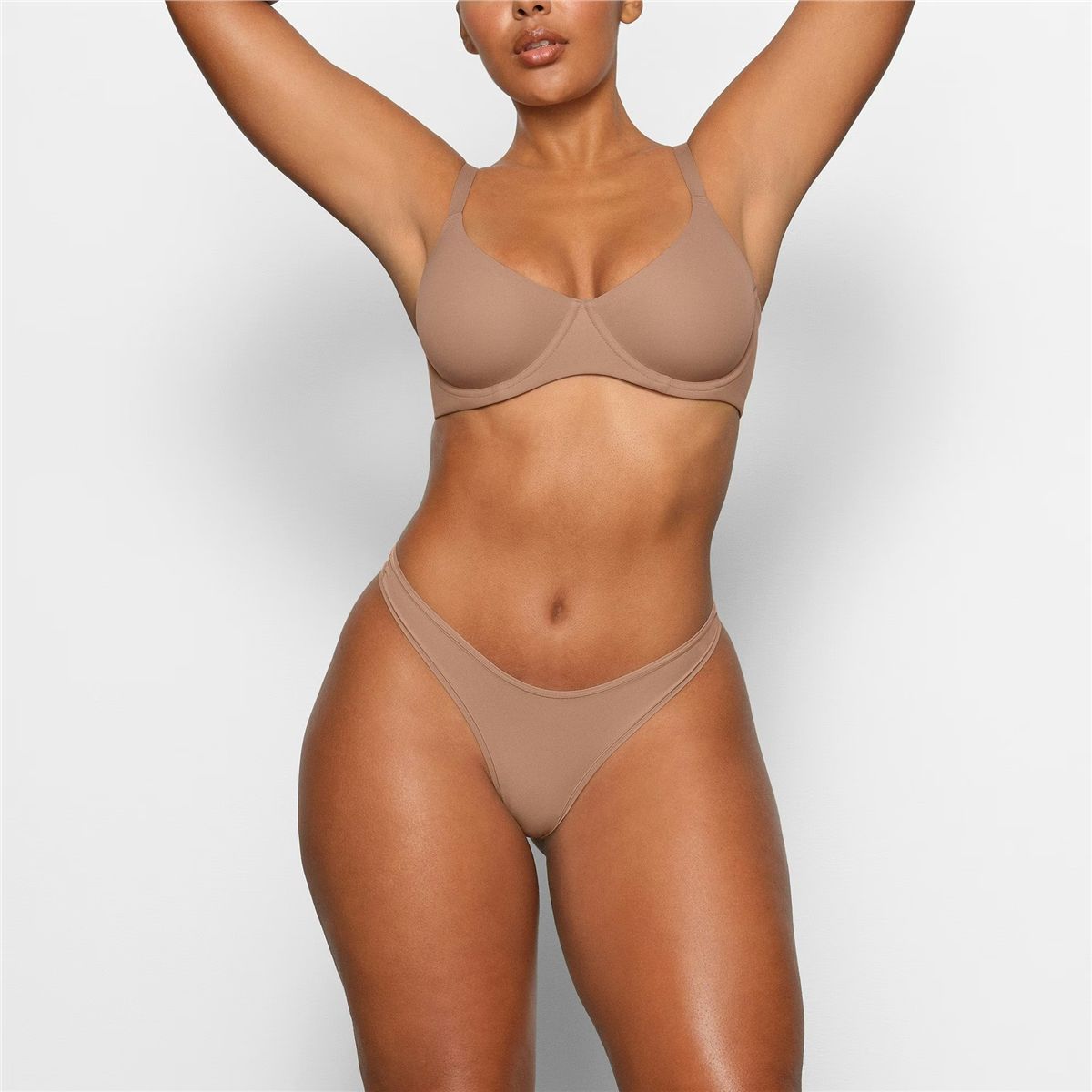 Fits Everybody Unlined Demi Bra-SKIMS-Verso