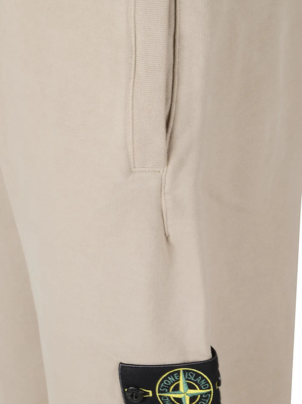 6200012 fleece-jogginghose aus gebürsteter bio-baumwolle-STONE ISLAND-Verso