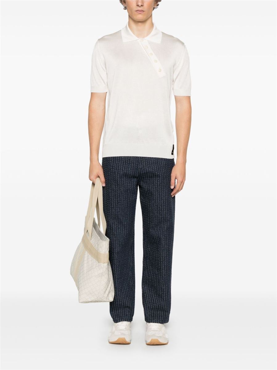 ASYMMETRIC POLO SHIRT