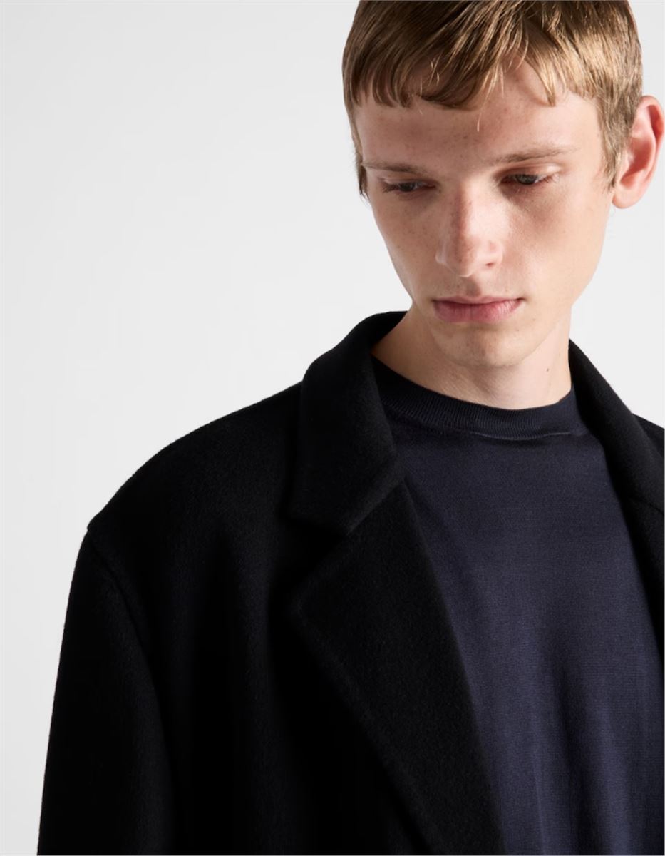 RECYCLED-SILK SWEATER - PRADA - Verso