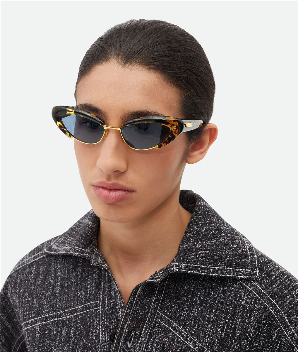 ANGLE CAT EYE SUNGLASSES - BOTTEGA VENETA - Verso