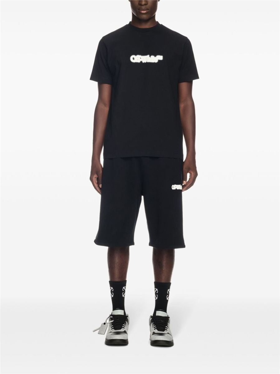 SPRAY ARROW SLIM FIT T-SHIRT -  OFF-WHITE -  Verso