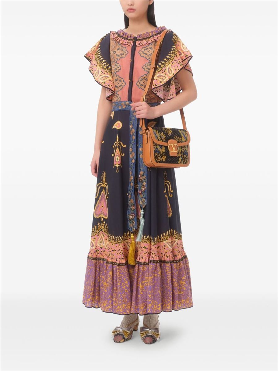 MUSSOLA MIDI DRESS - VALENTINO - Verso