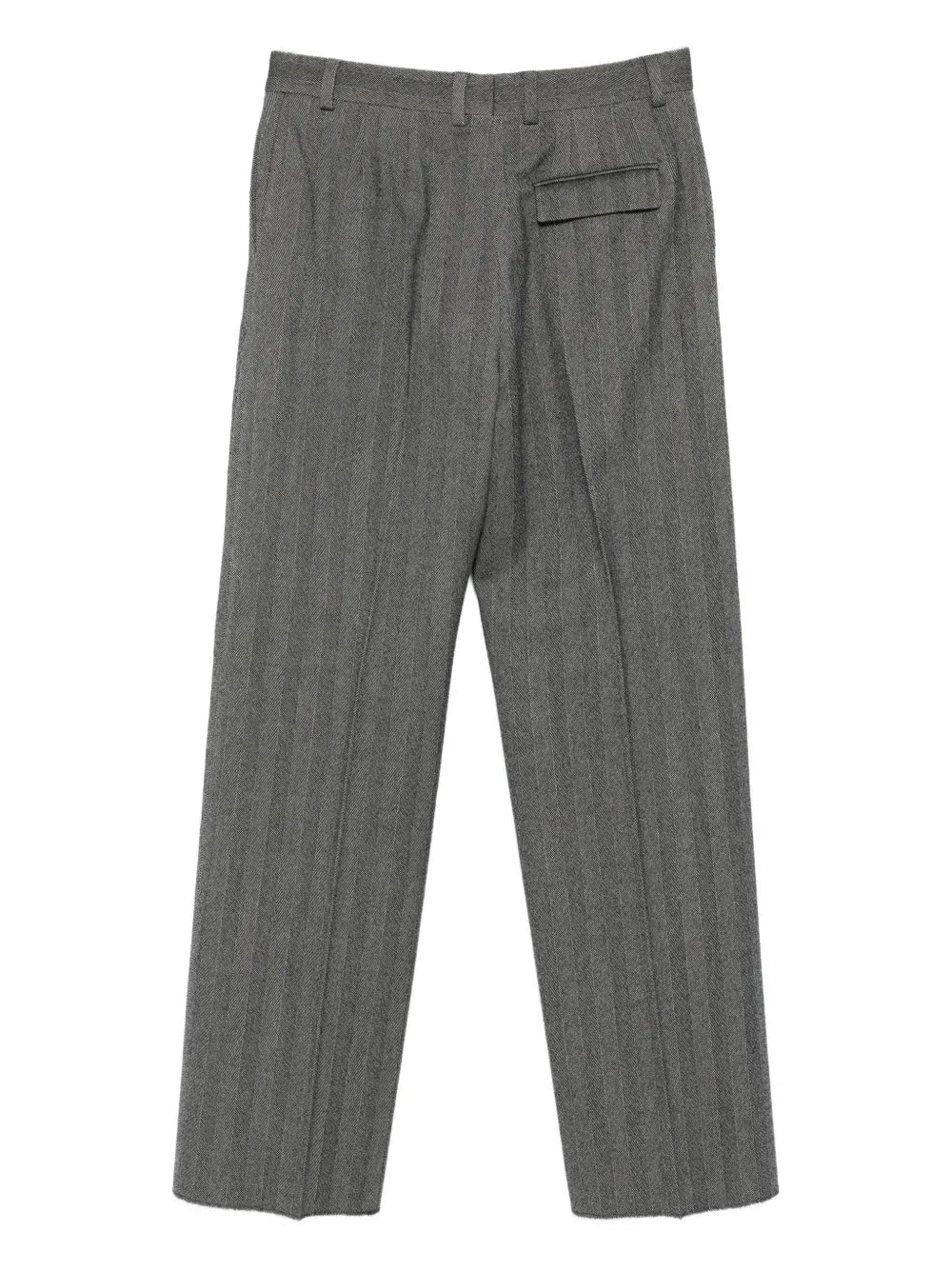Wool-blend pants