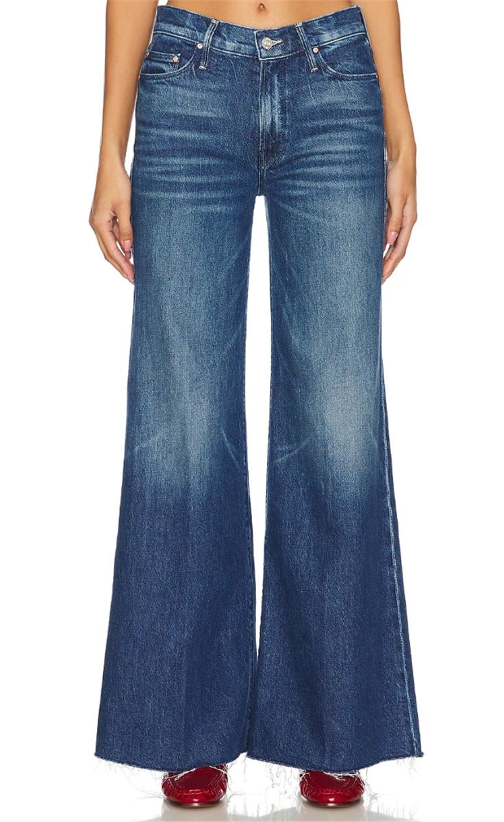 WIDE LEGS TWISTER SNEAK FRAY - MOTHER - Verso