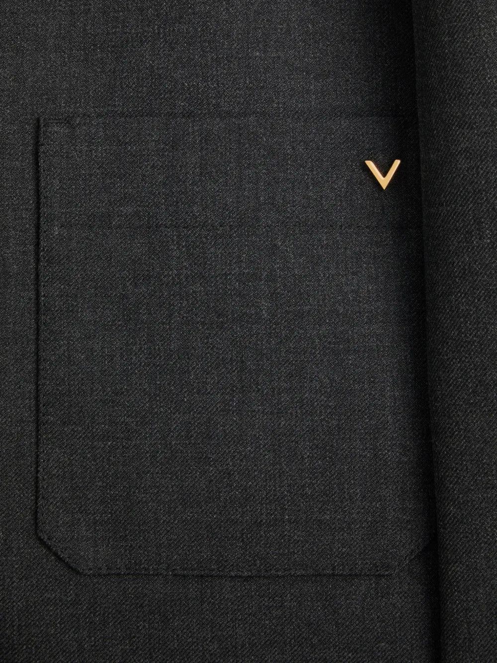 Jacke aus nylon-gabardine mit vgold