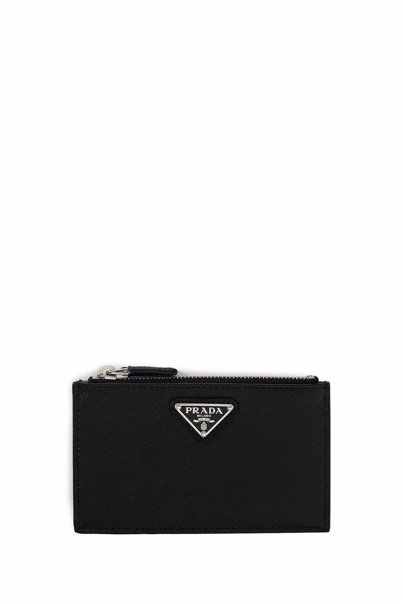 SAFFIANO LEATHER CARD HOLDER - PRADA - Verso