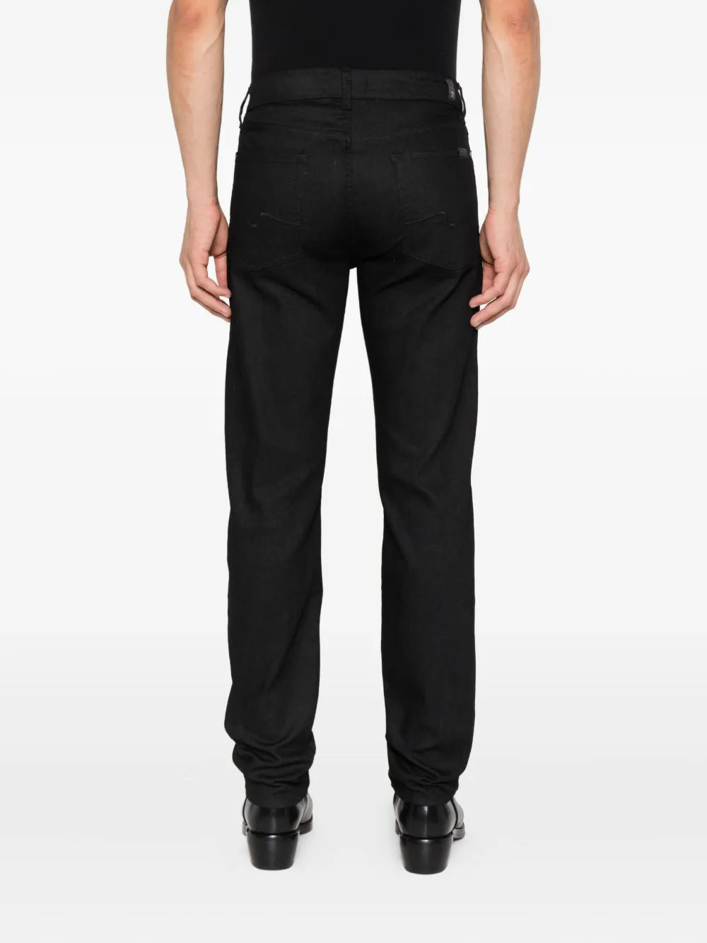 7 for all mankind cotton-blend jeans-7FAM-Verso