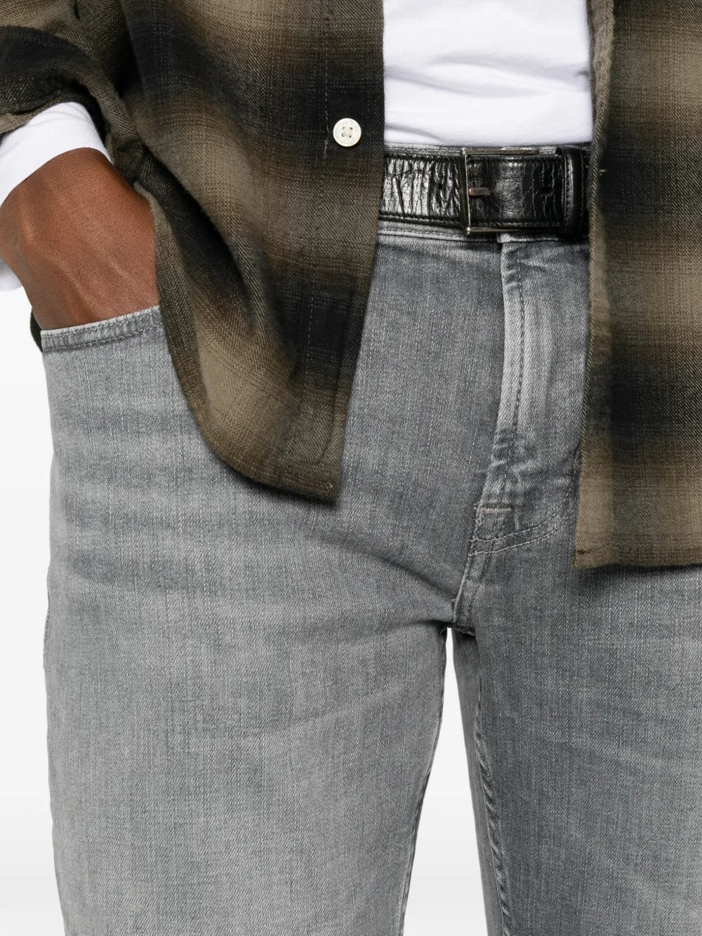 7 for all mankind whiskering-effect jeans-7FAM-Verso