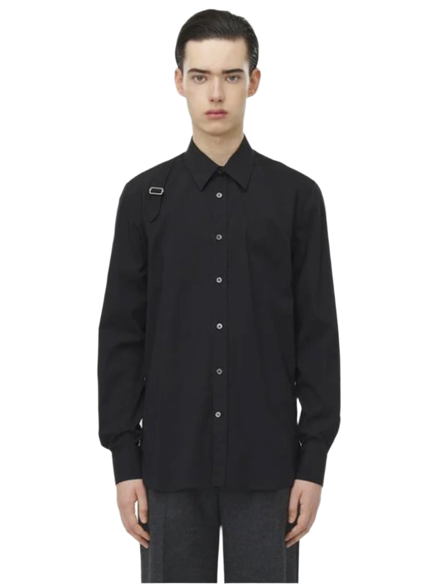 SHIRT WITH HARNESS FOR MEN IN WHITE - A. MCQUEEN - Verso