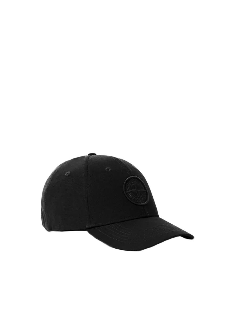 Baseball cap with compass embroidery