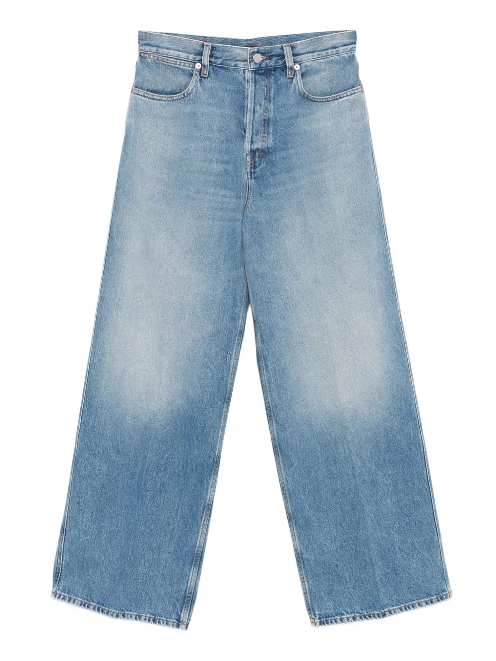 Logo-patch jeans