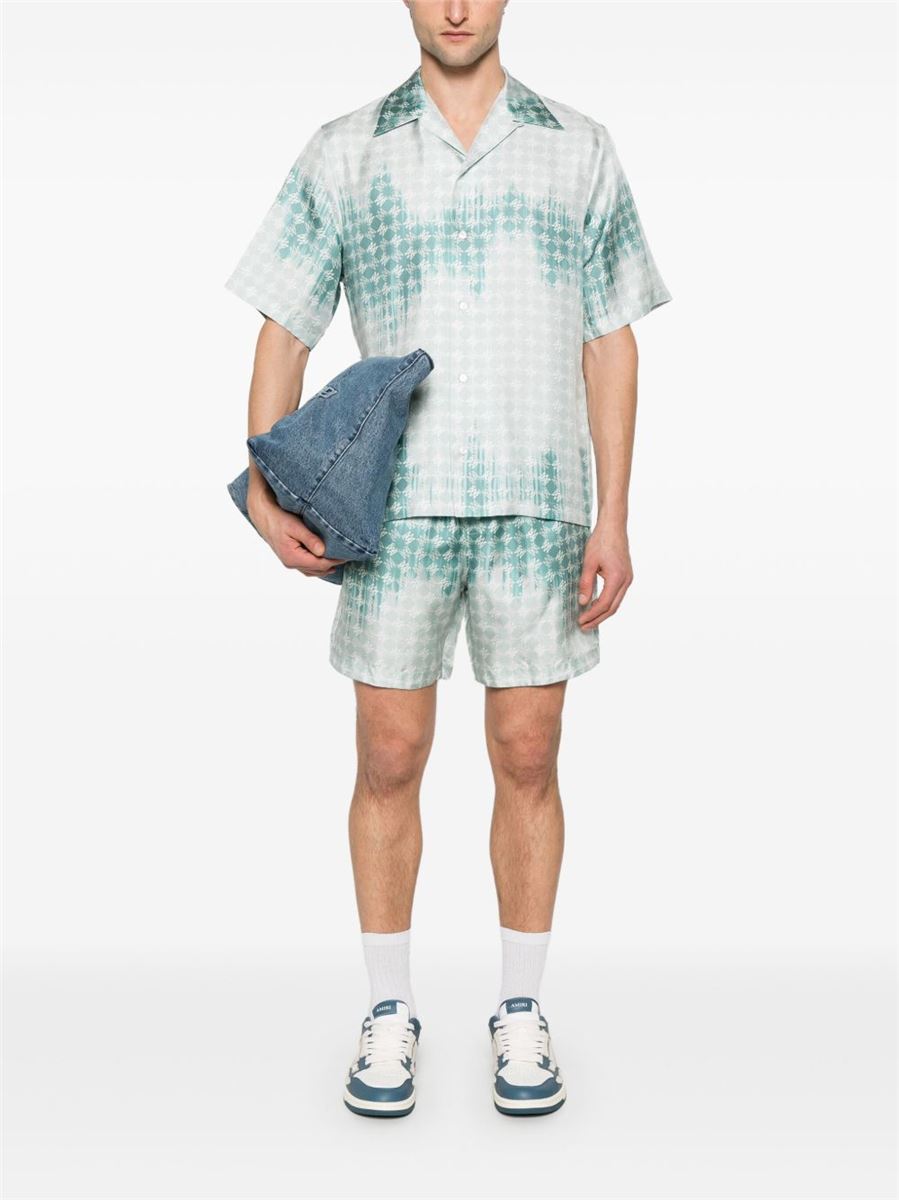 BLEACHED EFFECT T-SHIRT - AMIRI - Verso