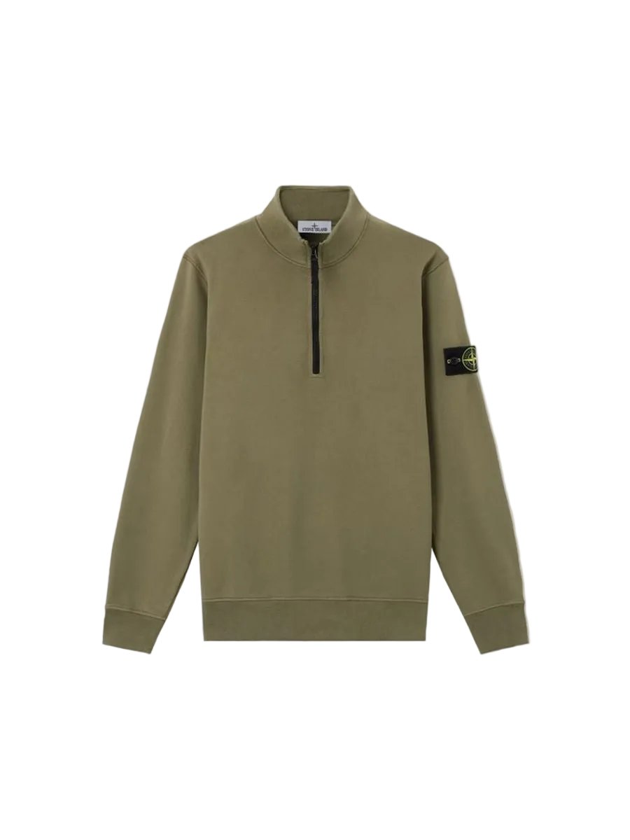 Regular-fit half-zip sweatshirt