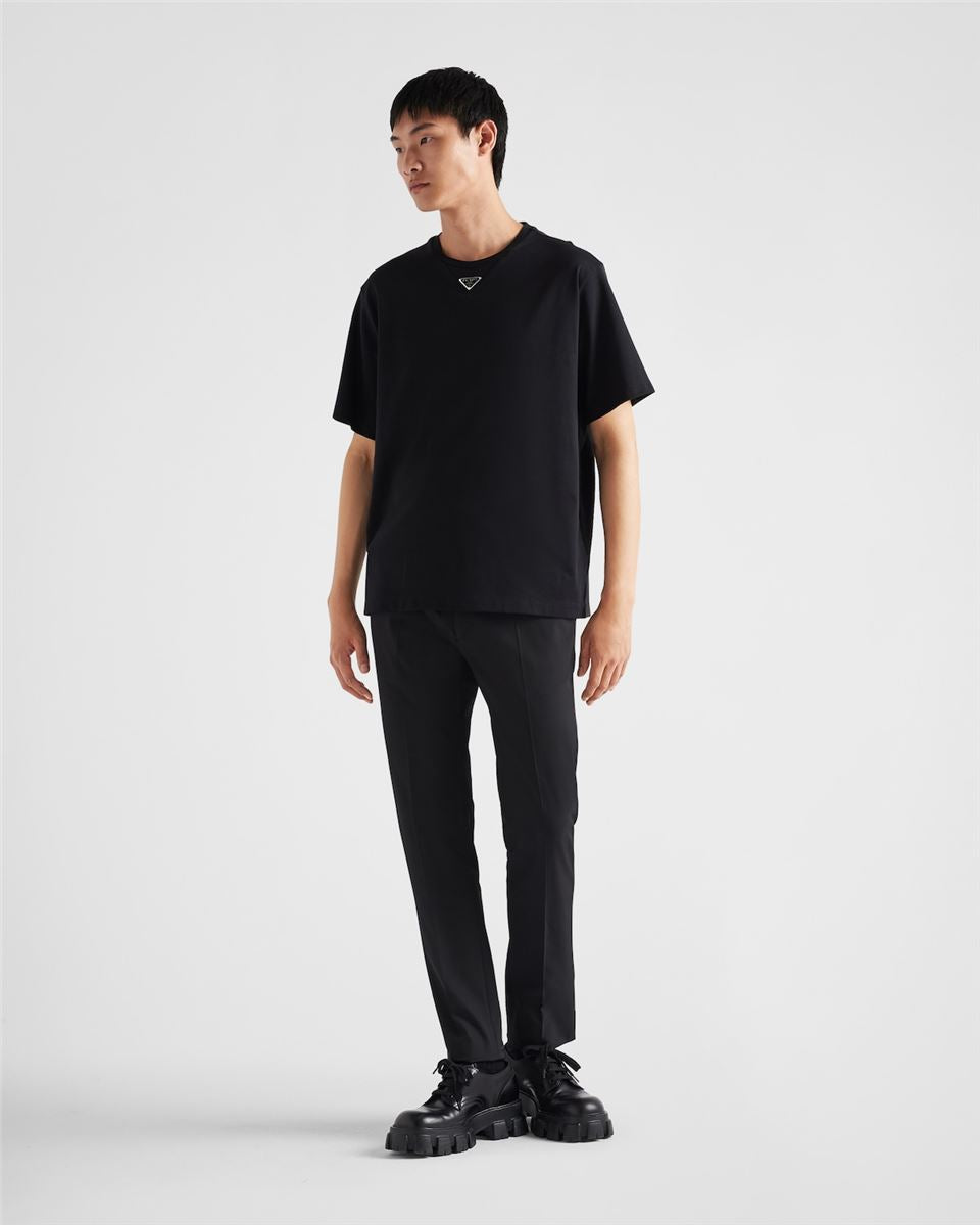 cotton t-shirt-PRADA-Verso