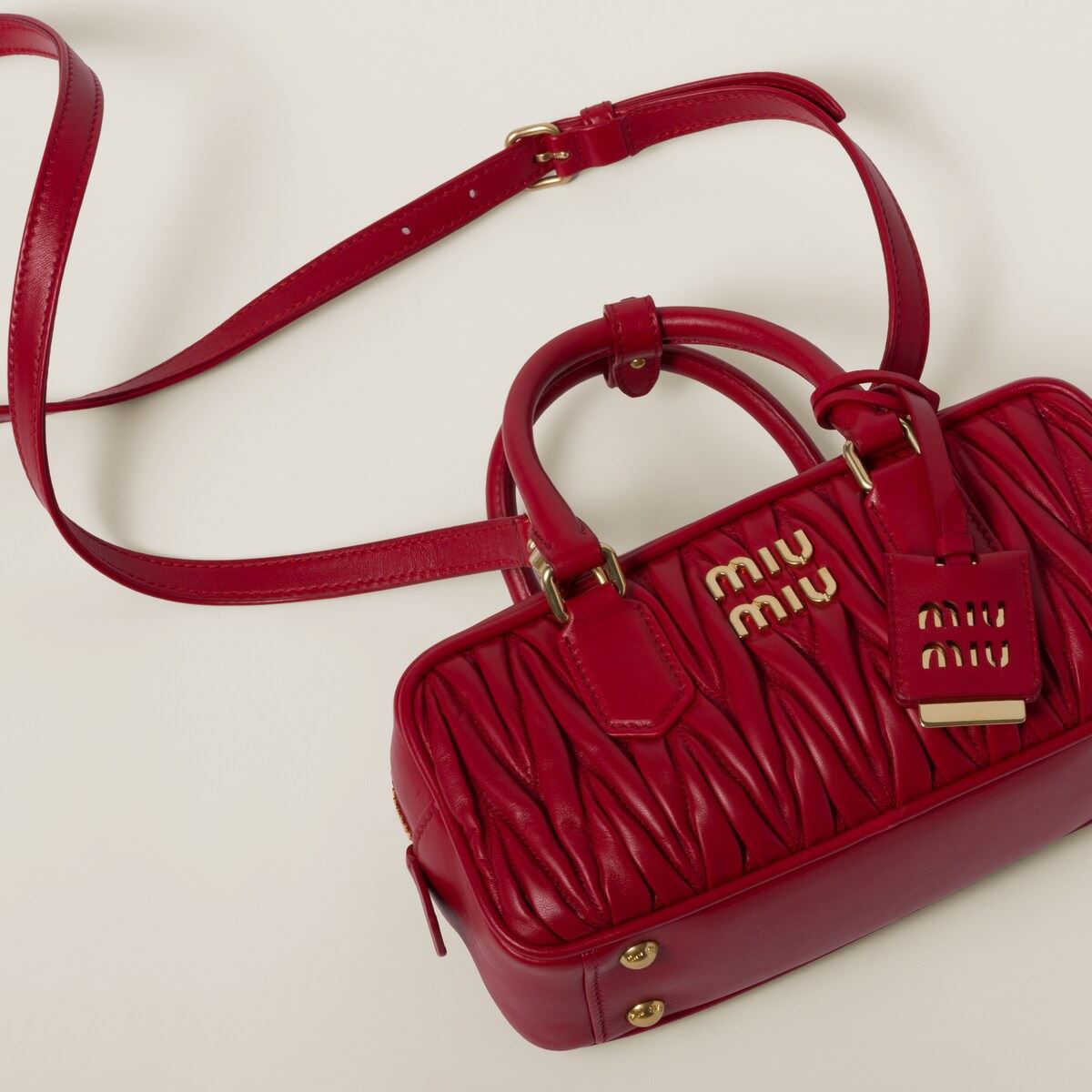 ARCADIE MATELASSÉ NAPPA LEATHER BAG -  MIU MIU -  Verso