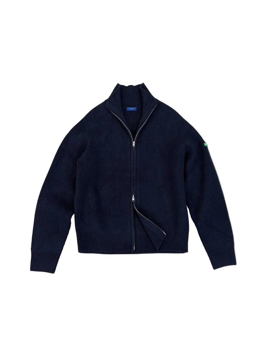 Badge knit cardigan