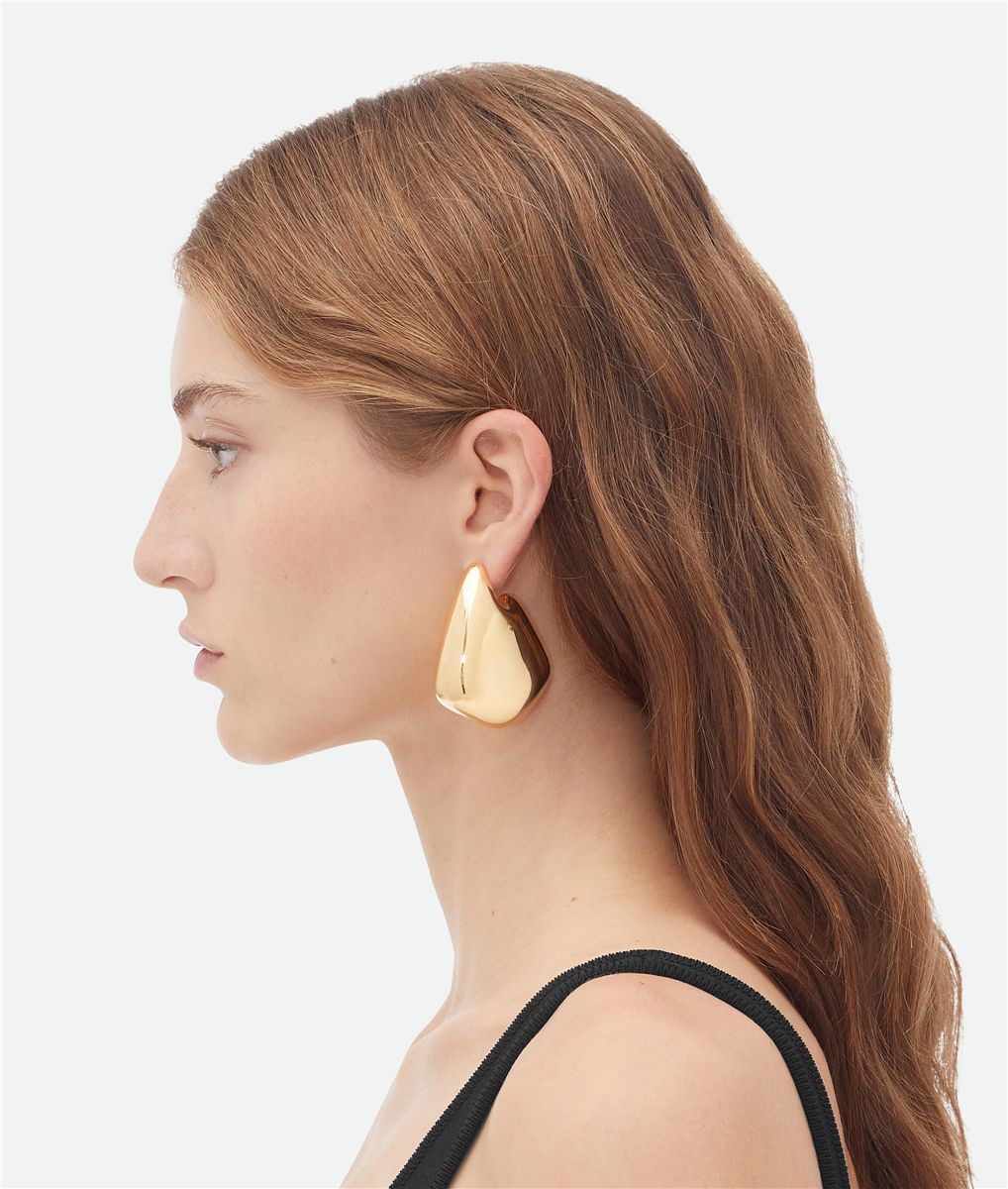 Large fin earrings-BOTTEGA VENETA-Verso