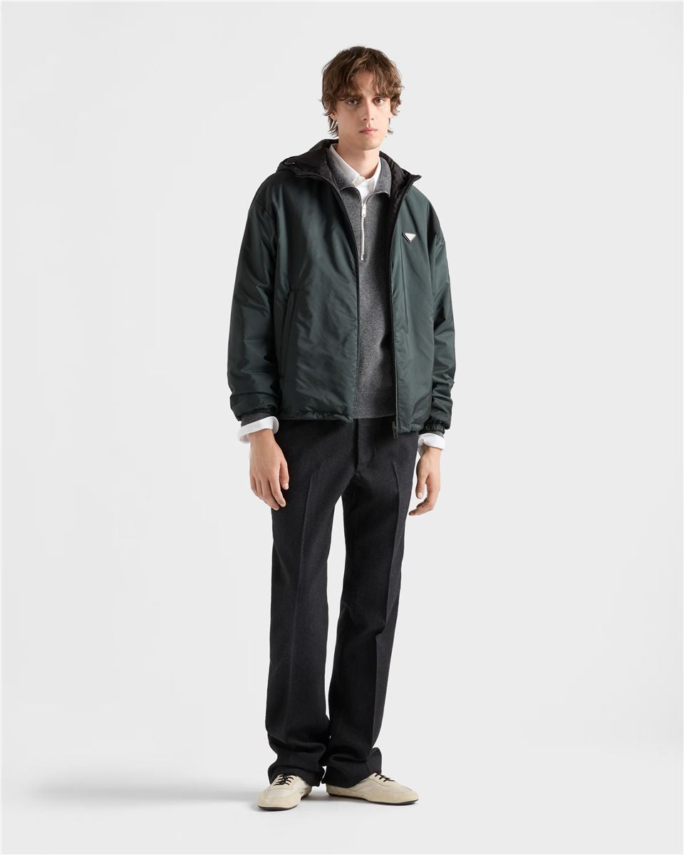 Reversible re-nylon jacket-PRADA-Verso