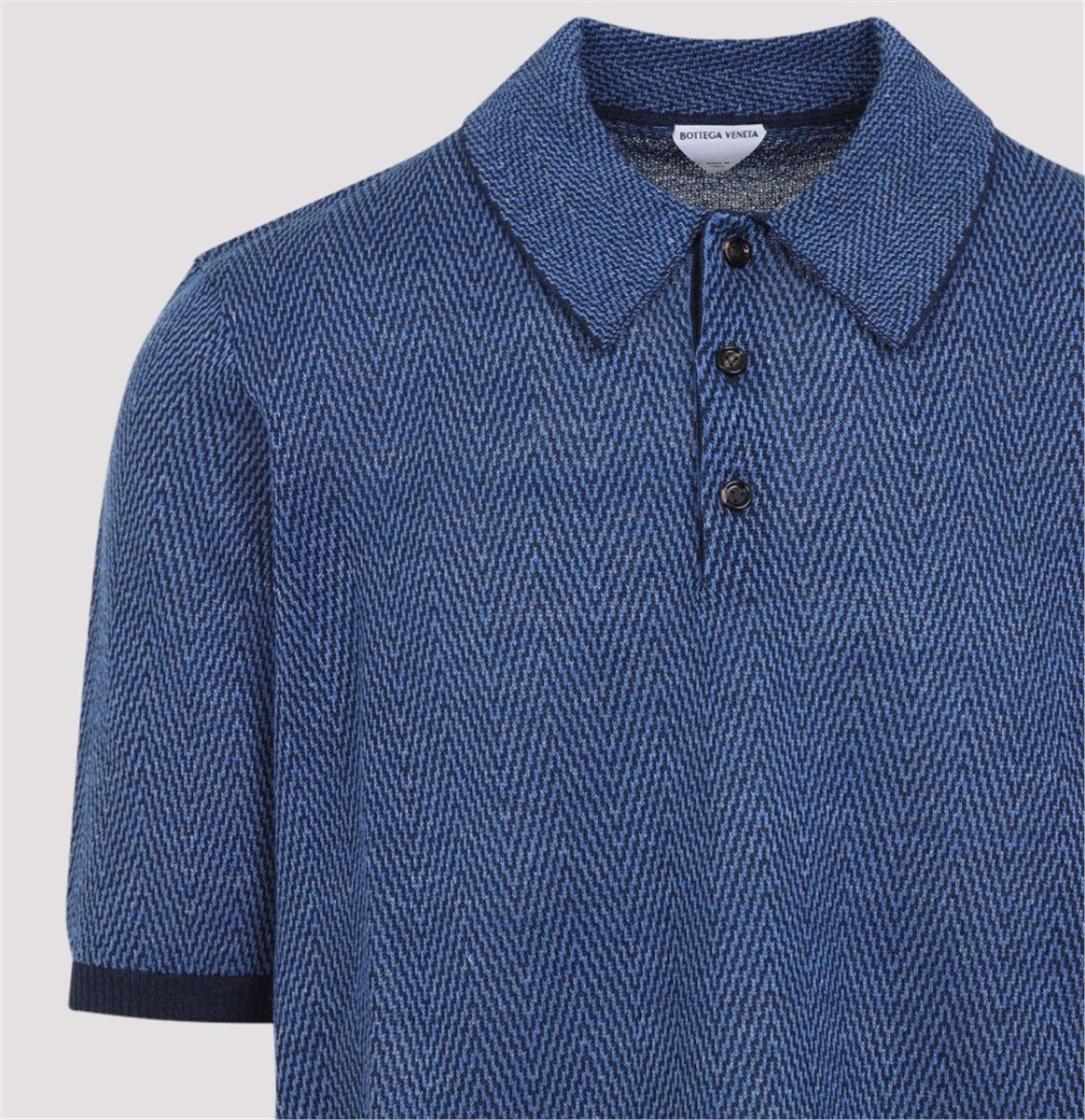 LINEN-COTTON T-SHIRT - BOTTEGA VENETA - Verso