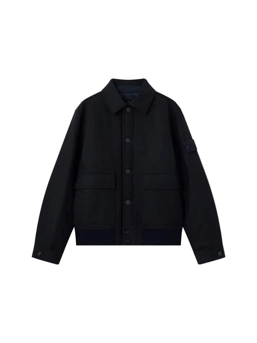 Padded coach jacket with anti-drop