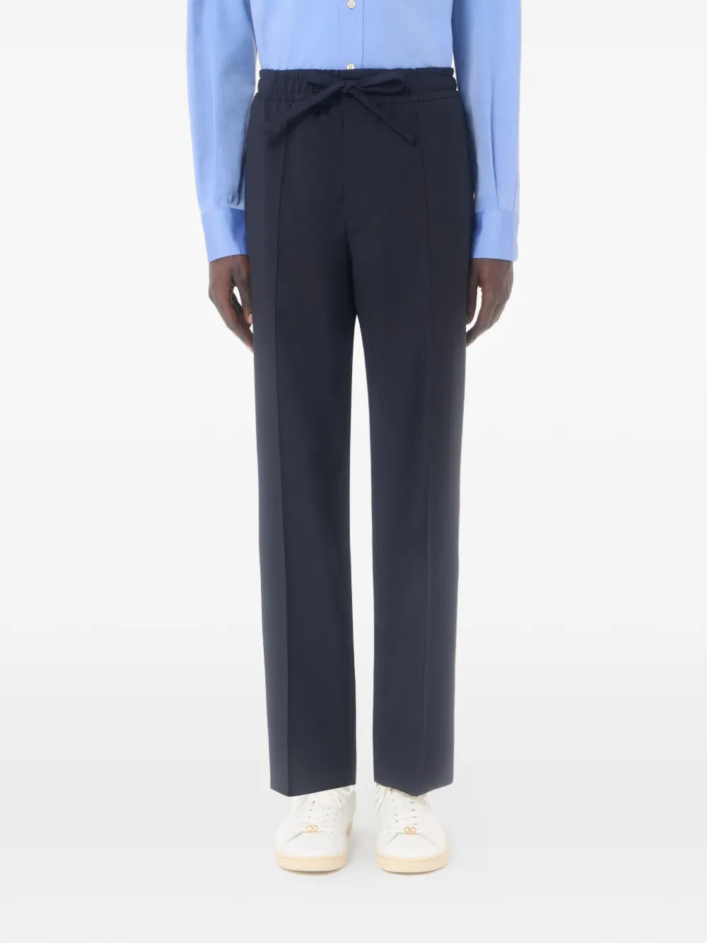 Garavani wollhose mit vlogo-stickerei-VALENTINO-Verso