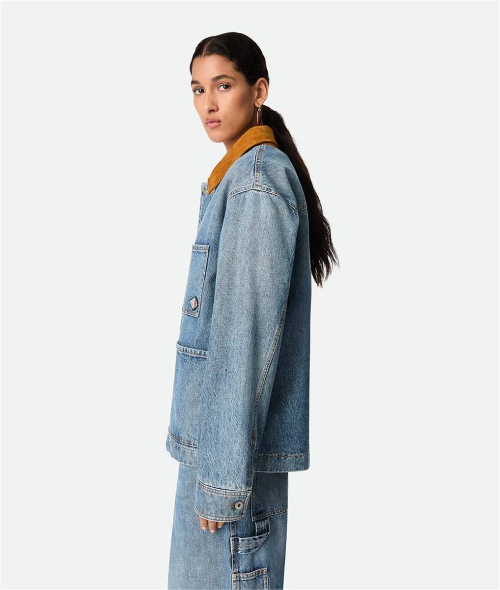 VINTAGE INDIGO DENIM JACKET