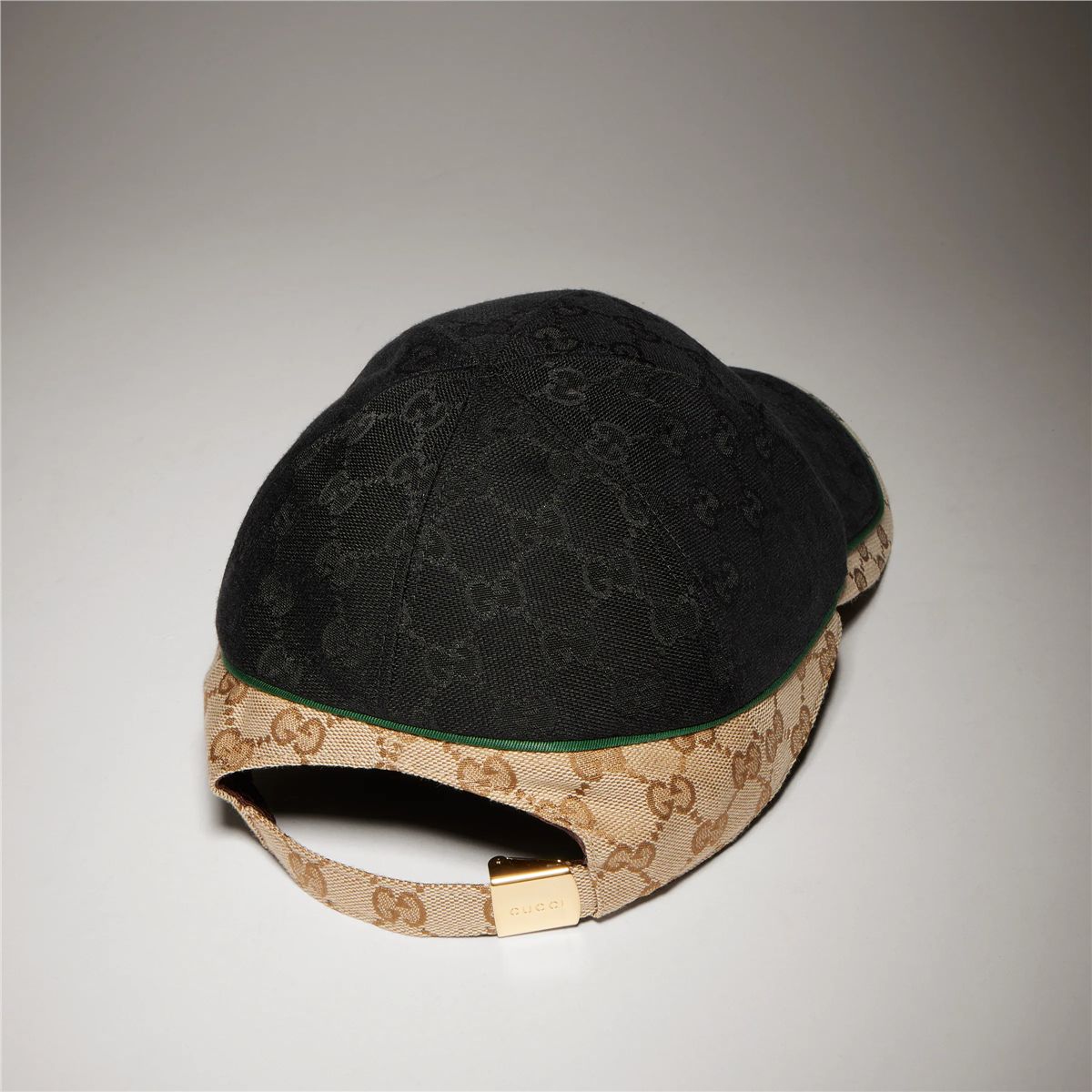 Gg cotton canvas baseball hat-GUCCI-Verso