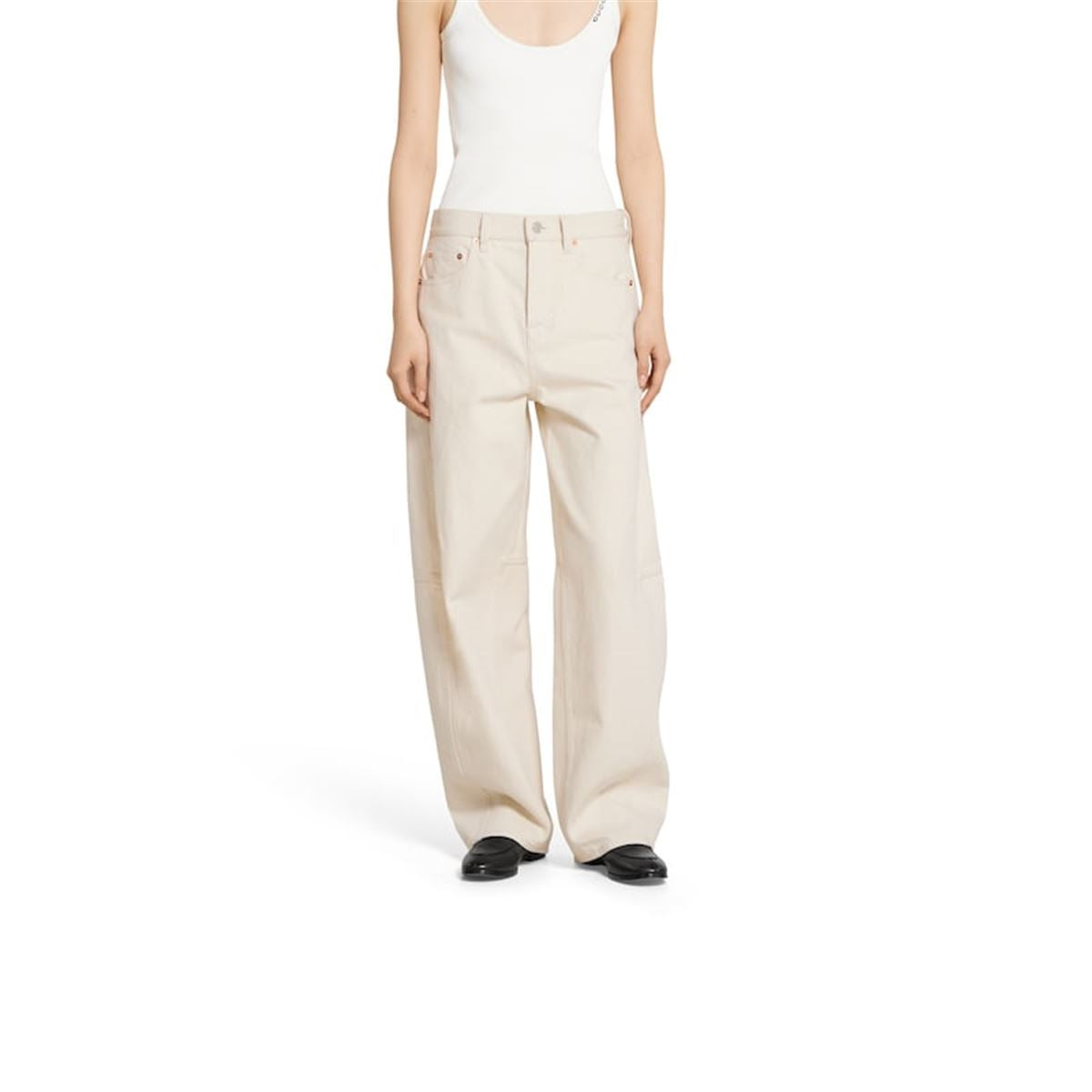 BALLOON DENIM PANT WITH PETITE FIT - GUCCI - Verso