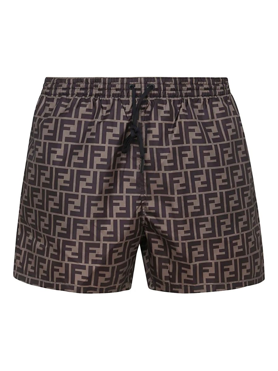 Swim shorts-FENDI-Verso