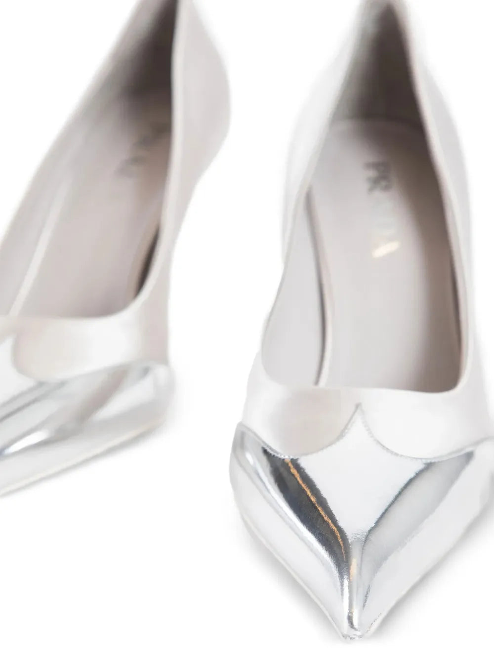 85mm leather heeled pumps-PRADA-Verso