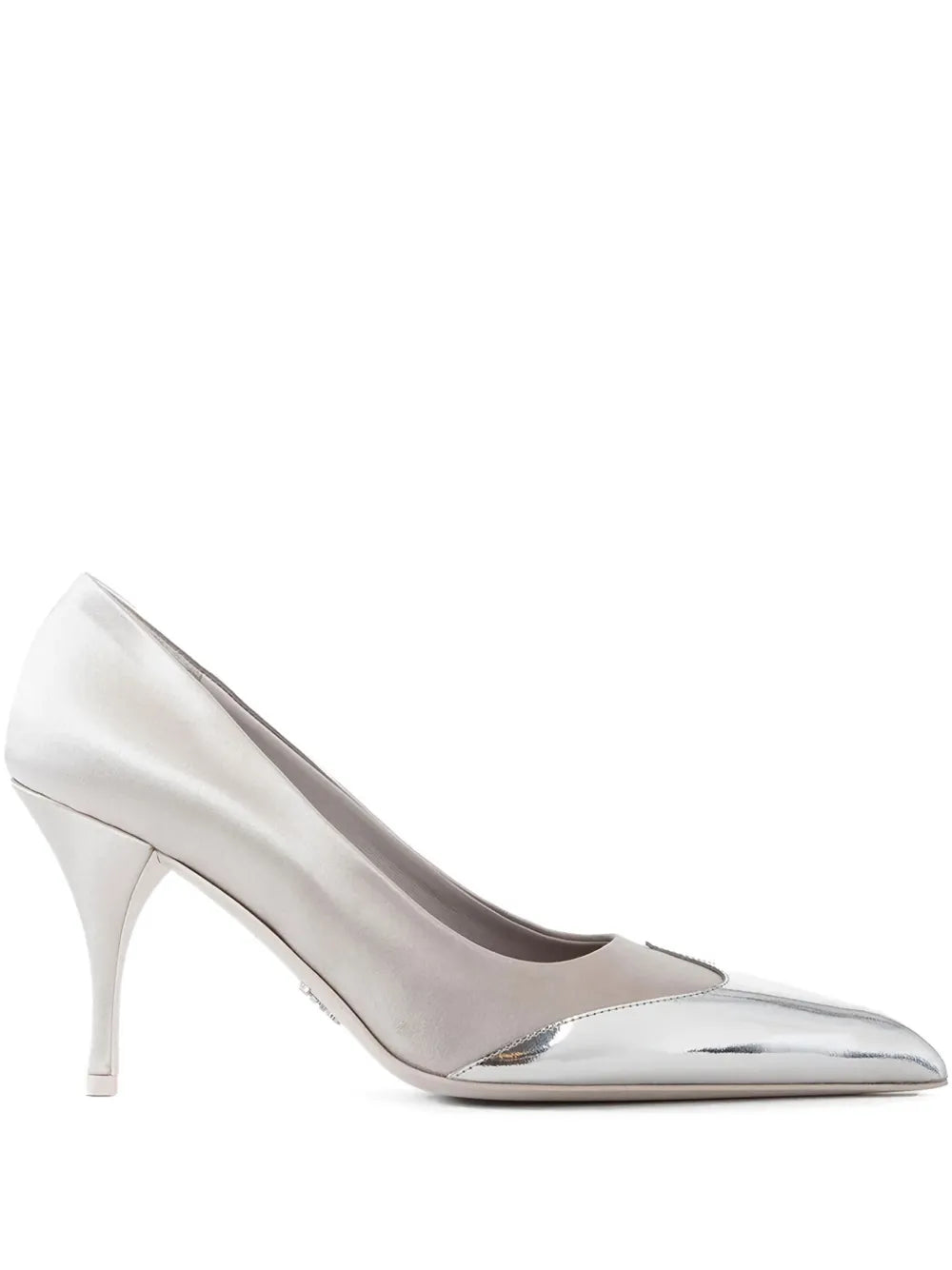 85mm leather heeled pumps-PRADA-Verso