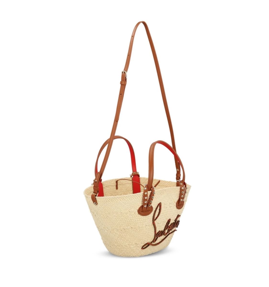 CABATA LOGO PLAQUE BASKET BAG -  LOUBOUTIN -  Verso