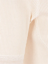 RIBBED-KNIT COTTON TOP