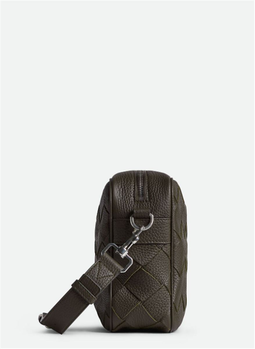 Medium intrecciato camera bag-BOTTEGA VENETA-Verso