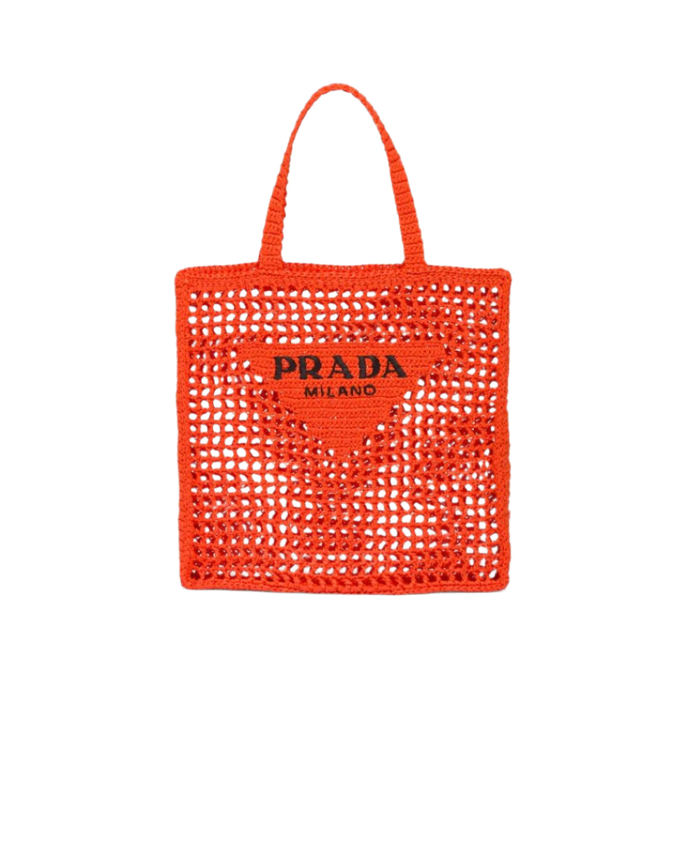 CROCHET TOTE BAG -  PRADA -  Verso
