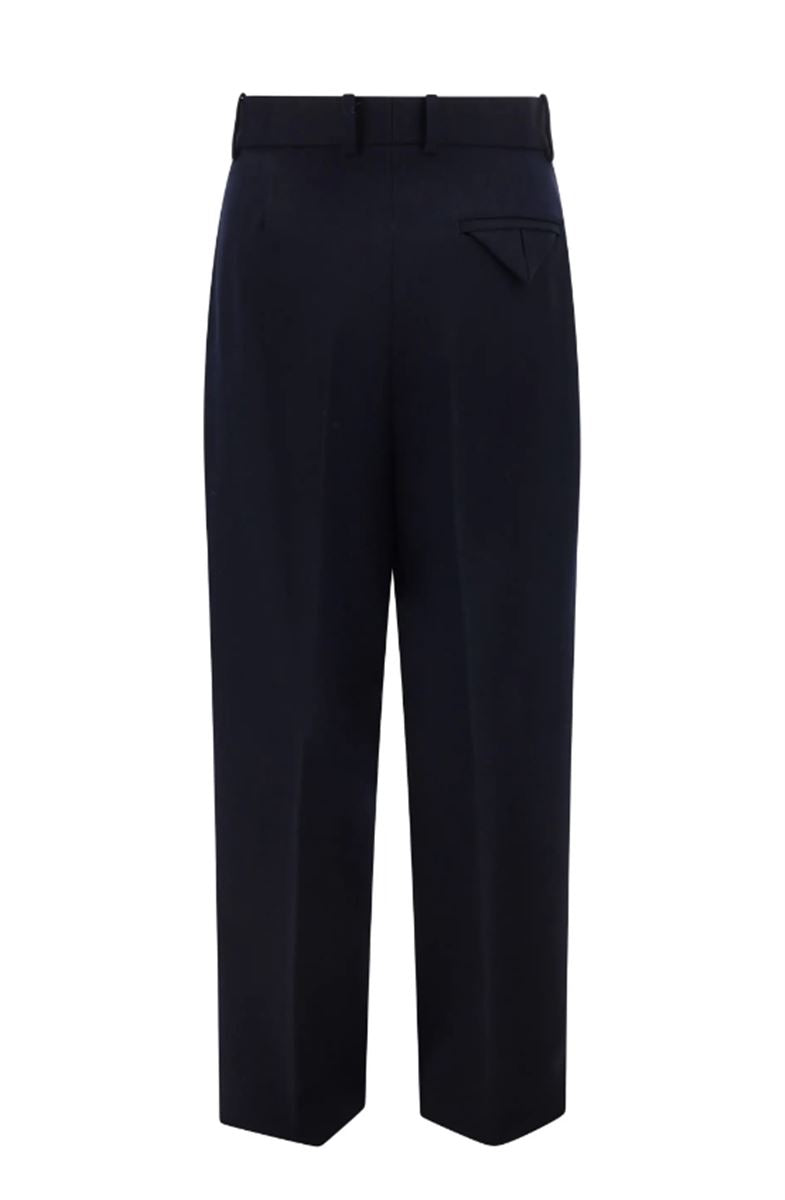 PLEATED WOOL TROUSERS BOTTEGA VENETA