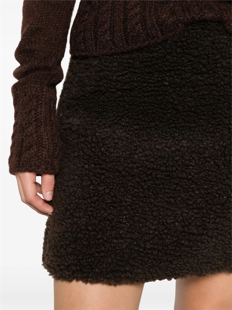 Teddy mini skirt-MONCLER-Verso