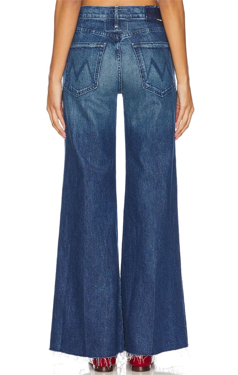 WIDE LEGS TWISTER SNEAK FRAY - MOTHER - Verso