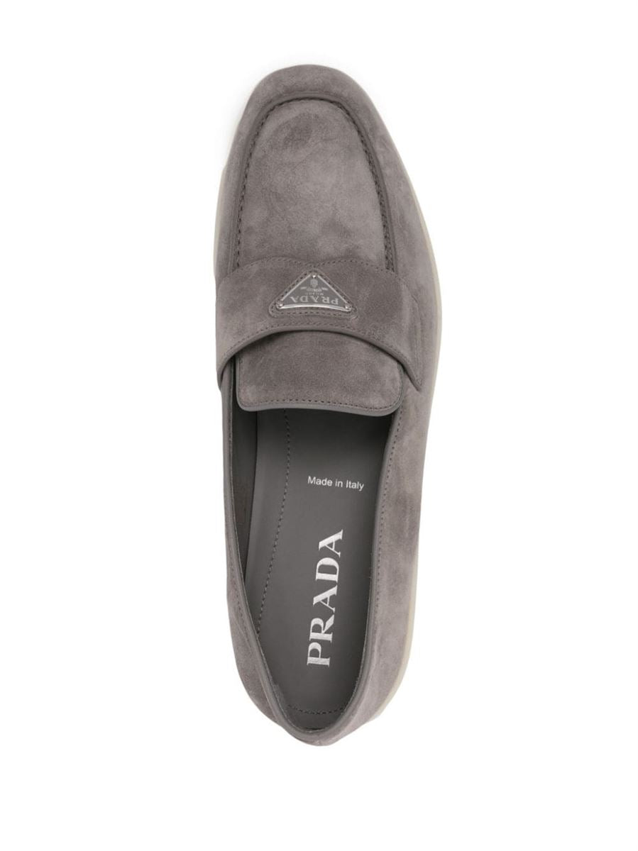 SUEDE LOAFERS PRADA