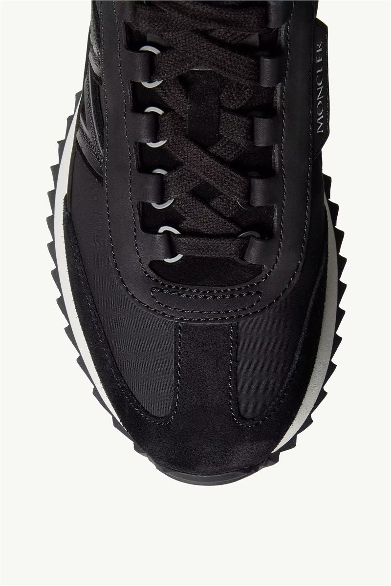 Pacey2 suede & nubuck trainers-MONCLER-Verso