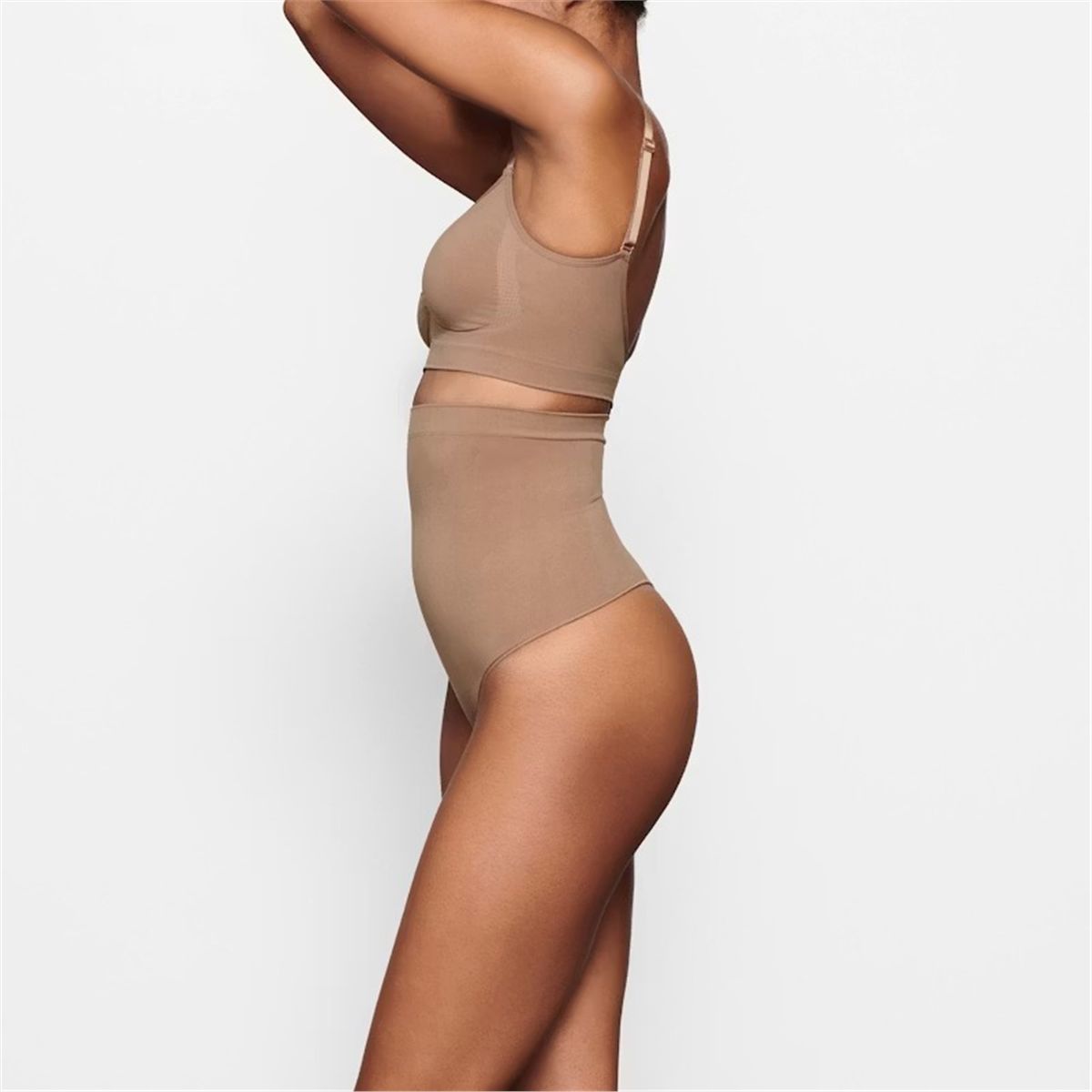 Seamless sculpt high waist thong-SKIMS-Verso