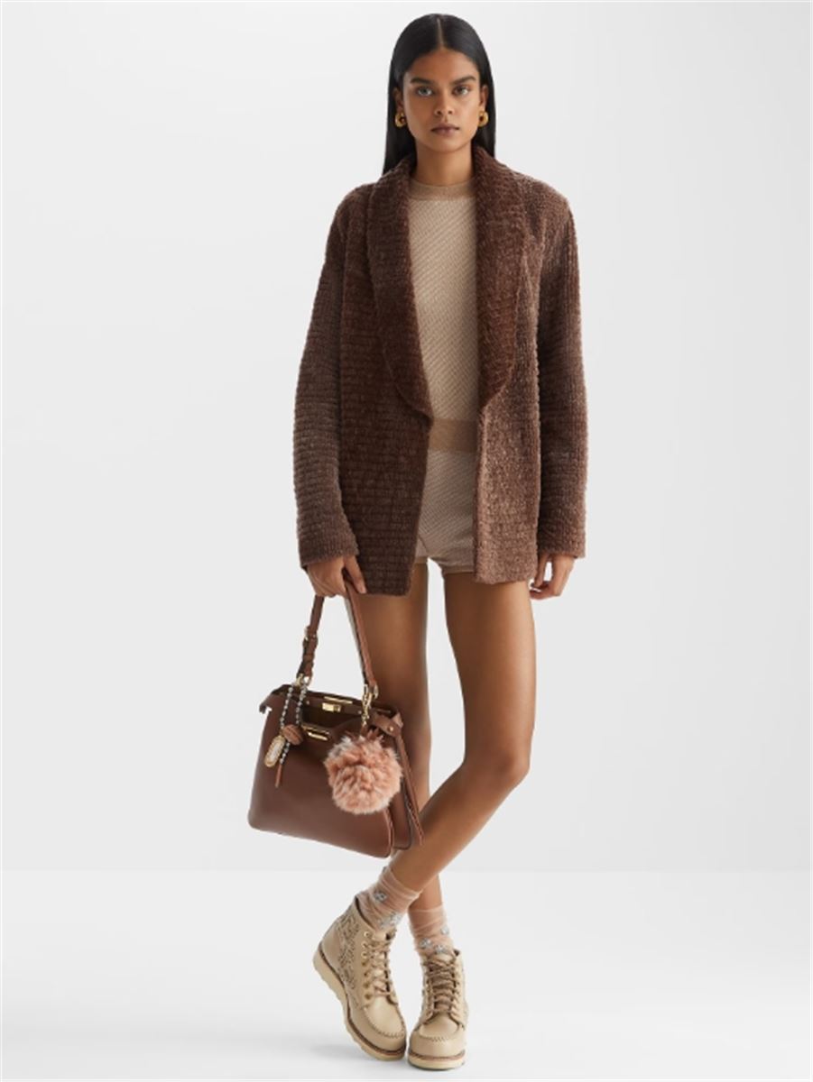 FF SILK AND WOOL JUMPER - FENDI - Verso