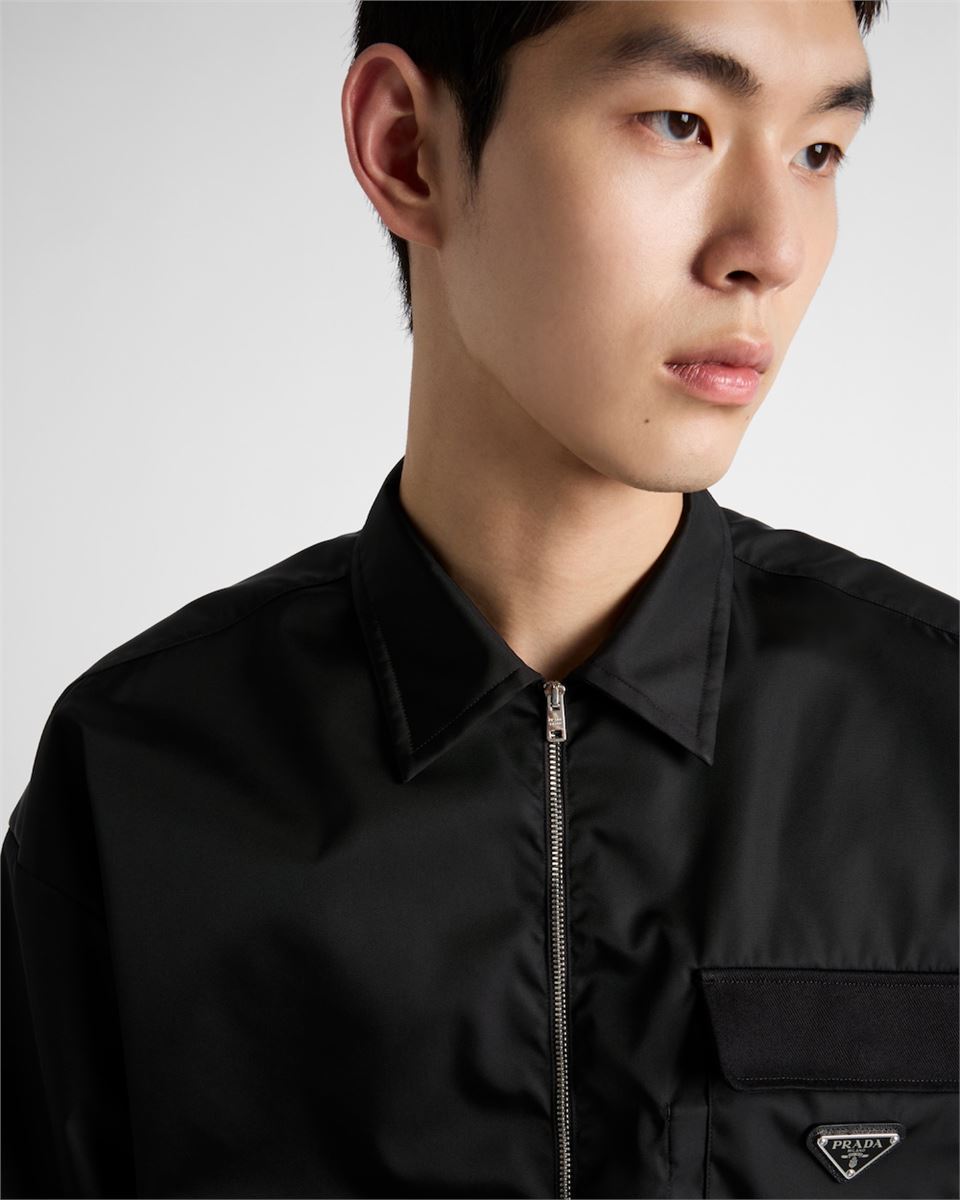 RE-NYLON SHIRT -  PRADA -  Verso