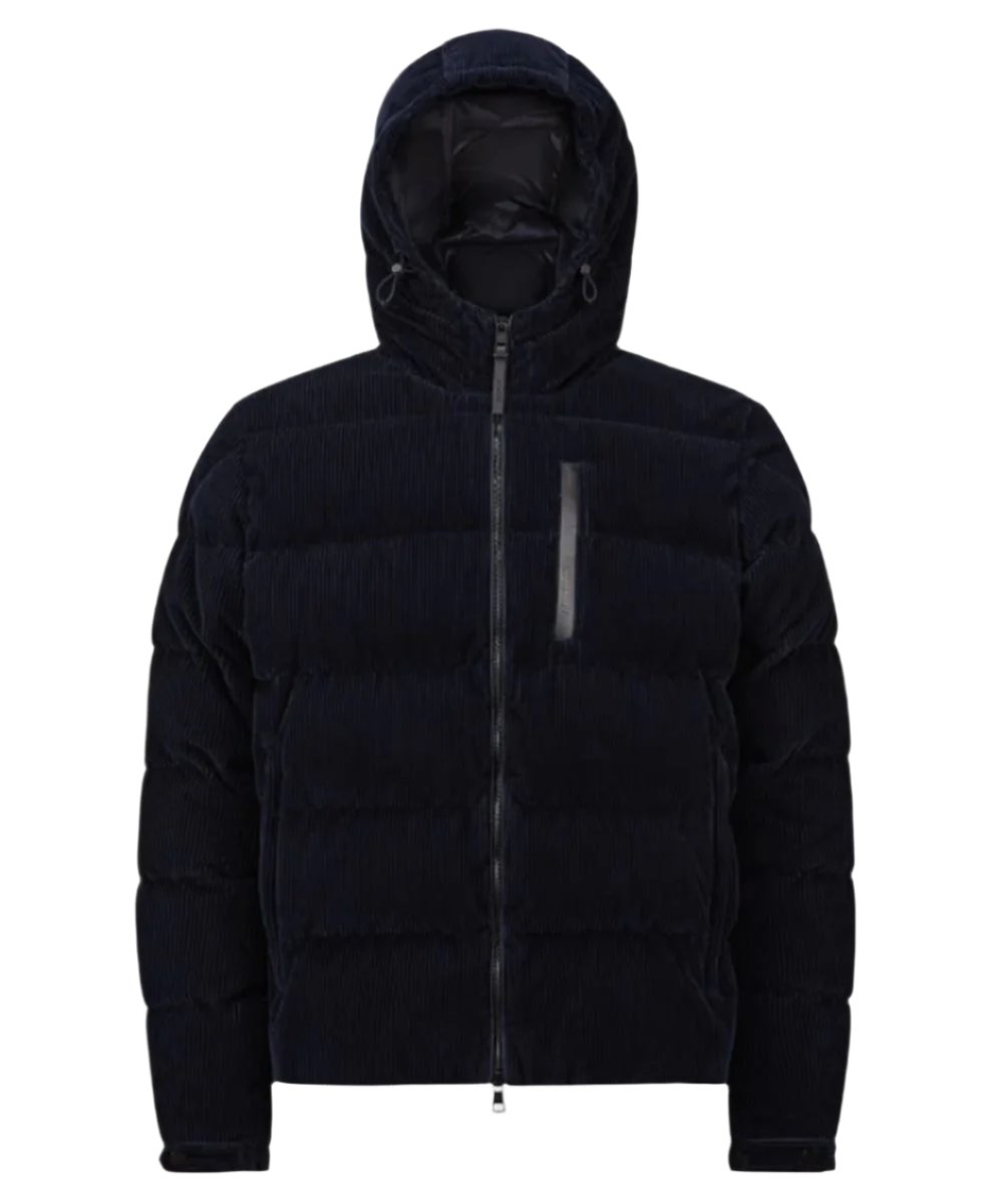 VEDERNA CORDUROY SHORT DOWN JACKET MONCLER