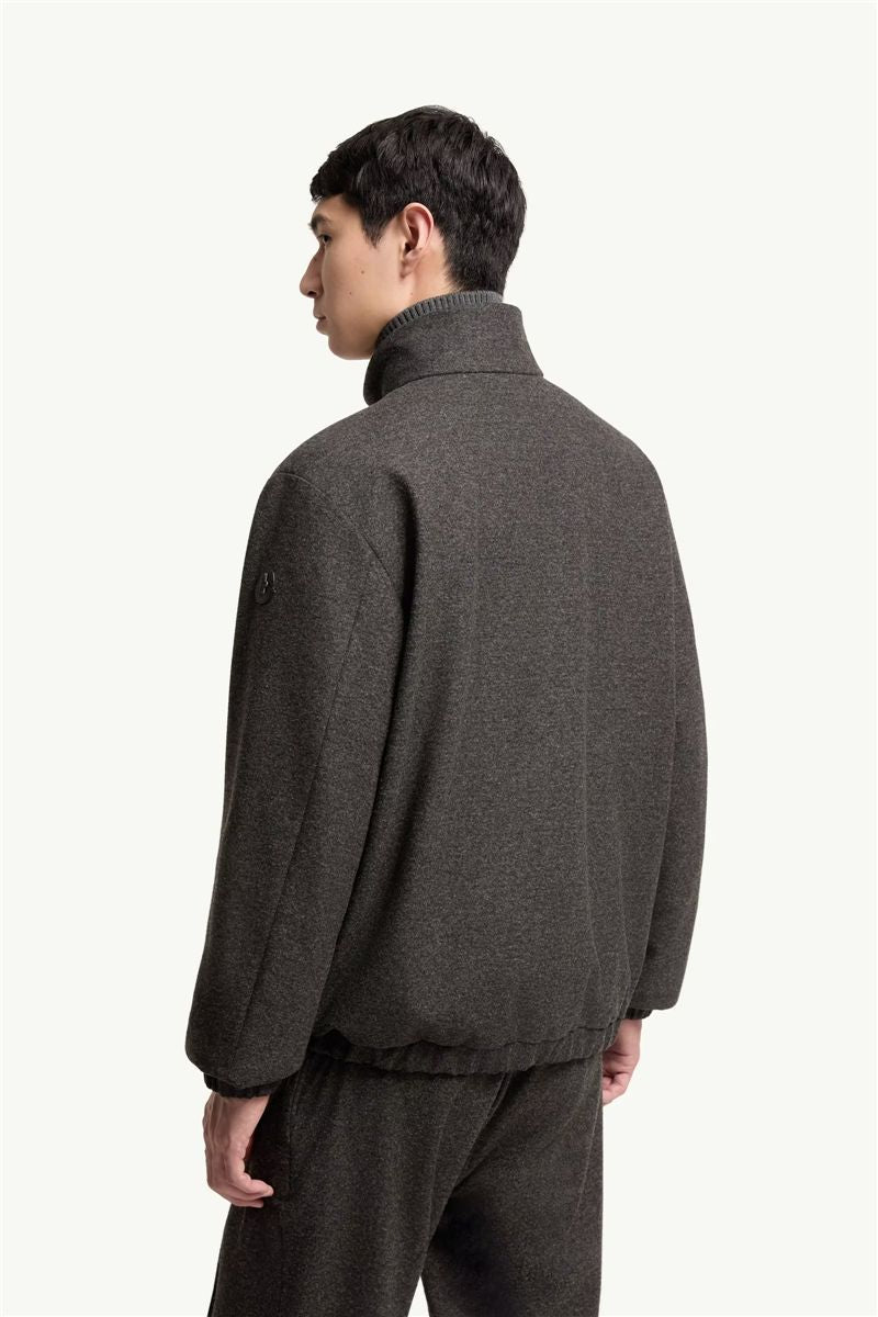 Limberl Flannel Short Down Jacket-MONCLER-Verso