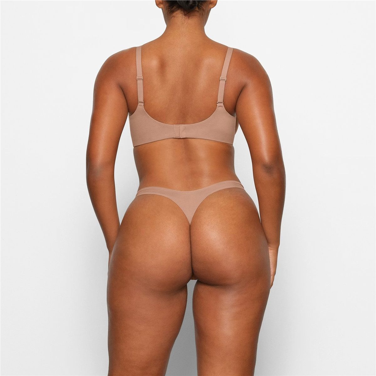 Fits Everybody Unlined Demi Bra-SKIMS-Verso