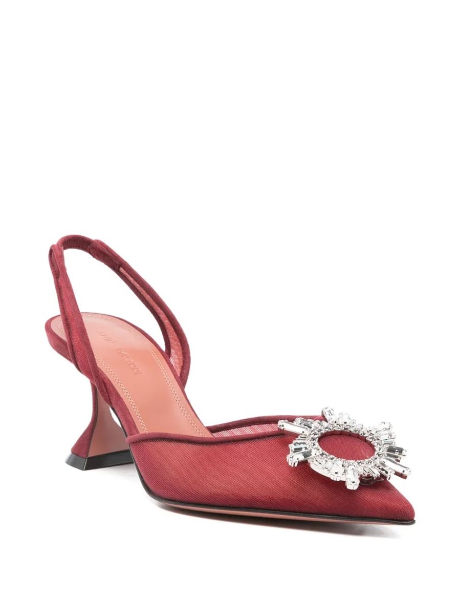 95mm Begum Embellished Slingback Pumps-AMINA MUADDI-Verso