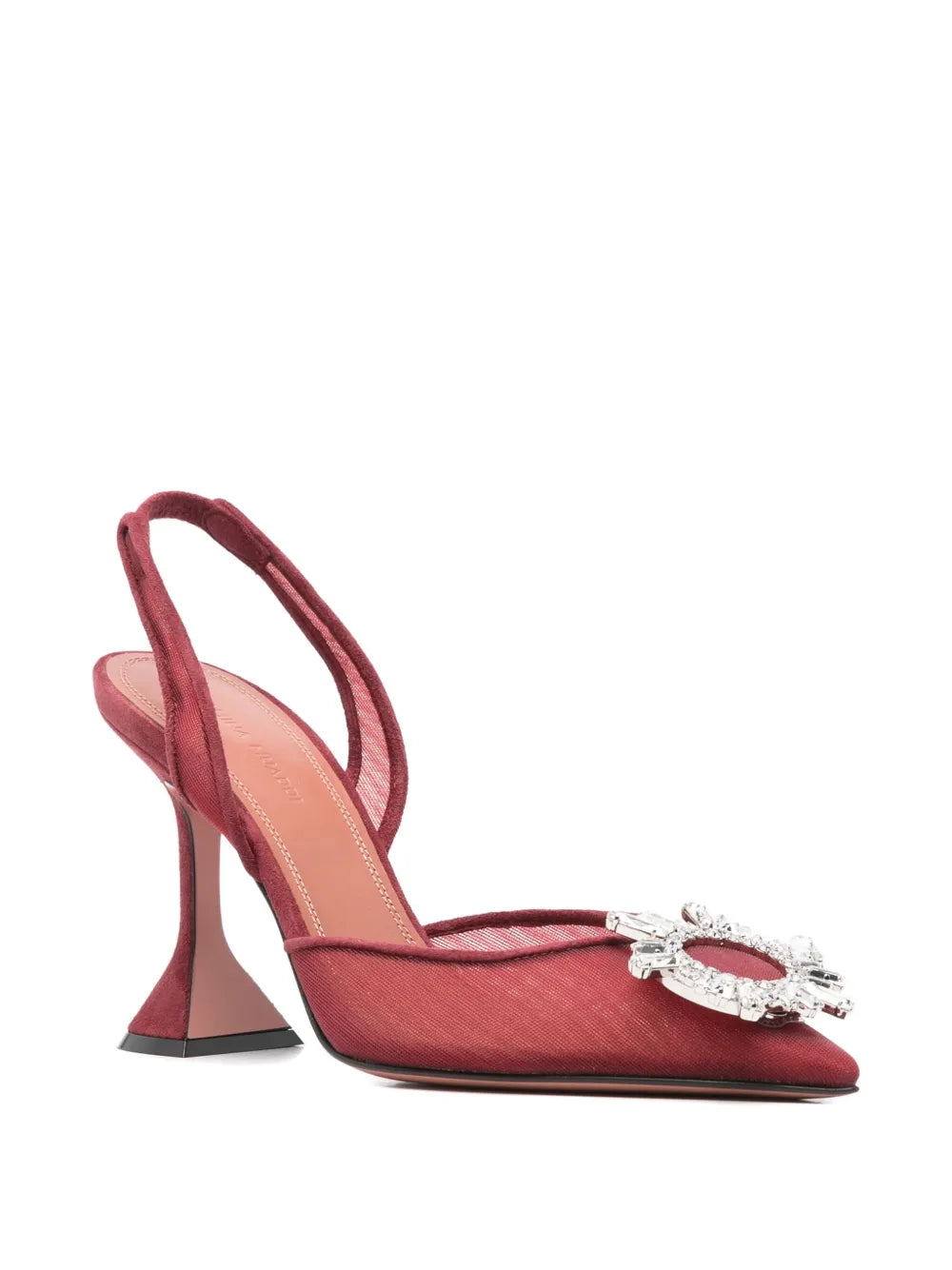 95mm Begum Embellished Slingback Pumps-AMINA MUADDI-Verso