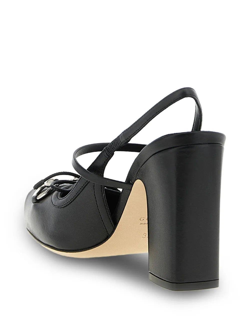 95mm metal-clamp pumps-GUCCI-Verso